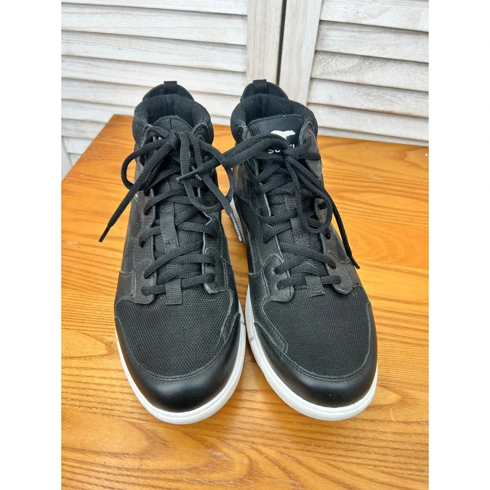Sorel Kinetic RNEGD Sport Boots Size 10 Black Womens Waterproof Sneakers